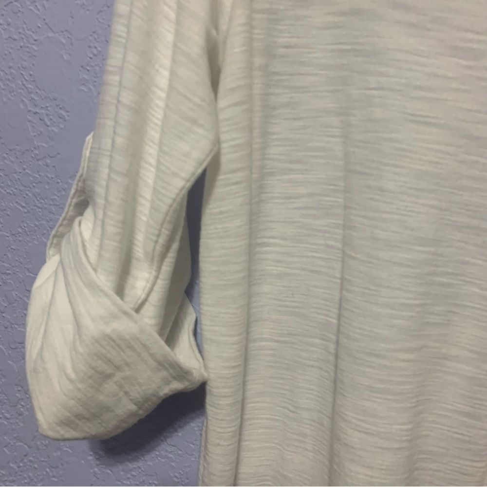 James Perse Button Up Adjustable 3/4 Sleeves Top - image 4